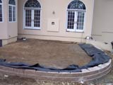 laying upper back patio